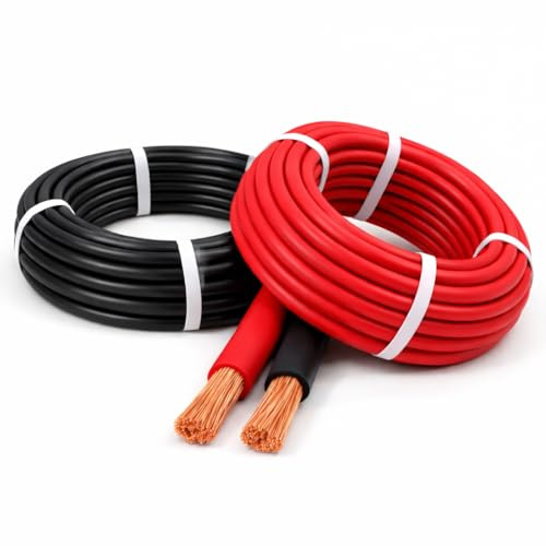 MKGT Hi-Flex 16mm2 110 Amp Automotive Starter/Inverter/Welding/Battery PVC Cable Wire (Red, 1 Metre)