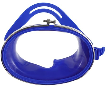 HOLIDYOYO Maschera da Sub in Silicone Lente Singola Antiappannamento e Protezione Uv, Occhialini da Snorkeling Regolabili e Adulti per Immersioni e Nuoto in Piscina