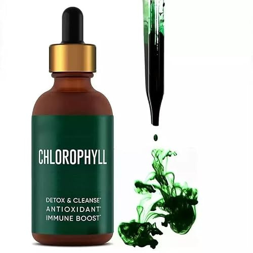 Gotas líquidas de clorofila | Sin OGM, vegano