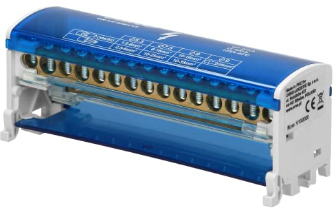 Orno LZ-8201/15 Morsettiera Distribuzione a 2 file,15fili