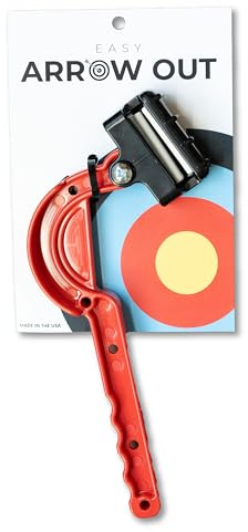 Generic Easy Arrow Out Arrow Puller & Remover for Archery, Hunting, Summer Camp, School Programs & Target Practice - Red