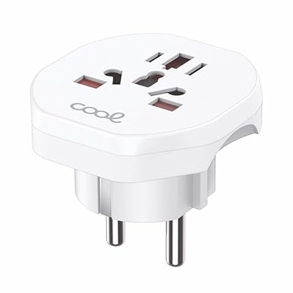 Universell laddare internationell adapter (World to Europe) Cool