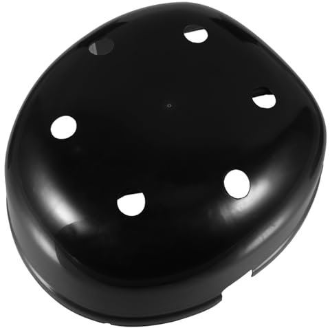 OKUMEYR Cappuccio Di Sicurezza Antiurto Per Cappellini Da Baseball Realizzato in Abs Rigido e Schiuma Pp Colore Nero Ventilato Adatto Alla Maggior Parte Dei Cappellini Da Baseball High Pro