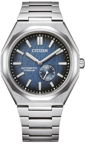 Montre Citizen Analogique Automatique pour Hommes Super Titanium Zenshin 60