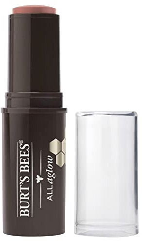 Burt's Bees All Aglow Lip and Cheek Stick, 8.5 g, Peach Pond