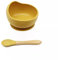 Gubby Gups® Rutschfeste Baby Breischale mit Saugnapf - BPA-freie Bowl Schüssel für Babynahrung, Baby Schüssel Set mit Saugnapf Teller Set, Geschirrset kinder, Mikrowellengeschirr