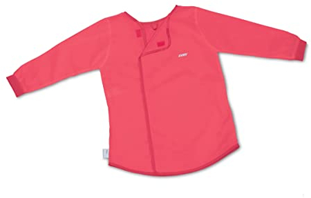 Lamy Kinder-Malkittel aquaplus neon-coral - Malschürze mit Ärmeln aus Polyester mit Klettverschluss - ideal für den Schulunterricht - One-Size