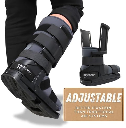 INDESMED | Bota Walker V.3 | Bota Corta + Larga + Calcetín | Ajustable a todas las tallas | Más Ligera, Resistente y Transpirable - Desarrollado en colaboración con cirujanos del Hospital La Paz.