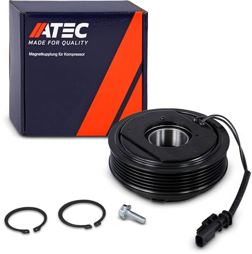 ATEC Germany 1x poulie avec roulement, 1x bobine magnétique avec fiche, 1x plaque de pression,