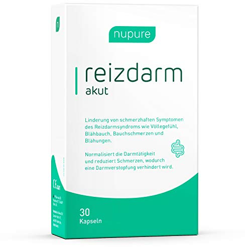 NUPURE reizdarm akut bei Blähungen Bauchschmerzen 30 St