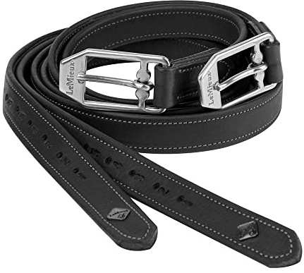 LeMieux Vector Stirrup Leathers 160cm Black