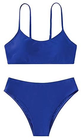 Zweiteiliger Badeanzug für Mädchen, Sport, hohe Taille, Bikini-Set, Badeanzug, Kinder-Badeanzüge, dünne Träger Badeanzug Aquafitness