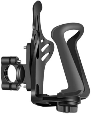 Porte Gourde Velo, 48 à 71 mm, Porte Bidon Velo pour Guidon et Cadre, Porte-gobelet pour Moto, vélo électrique, Fauteuil Roulant, VTT Compatible avec Les Tubes de 20 à 35 mm Installation Facile