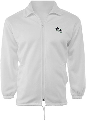 MyShoeStore Unisex Bowling Clothing Set with Waterproof Fleece-Lined Jacket, Trousers and Bodywarmer for Lawn Bowls Club, White, XL