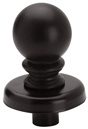 SSWBasics Boutique Black Ball Finial for Dressmaker Forms