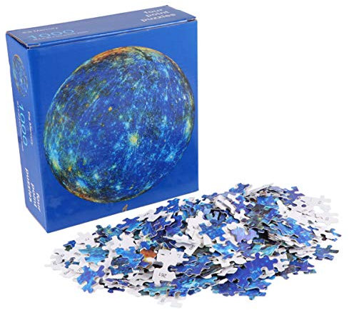 NUOBESTY Jigsaw Puzzle for Adults 1000 Pieces Intelligence Puzzle Toy Space Planet Theme