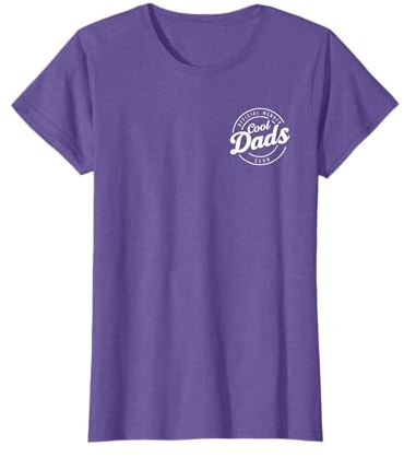 DadStyle Tees Cool Dad Club T-Shirt | Men's Black Club Collar Short Sleeve T-Shirt - Small