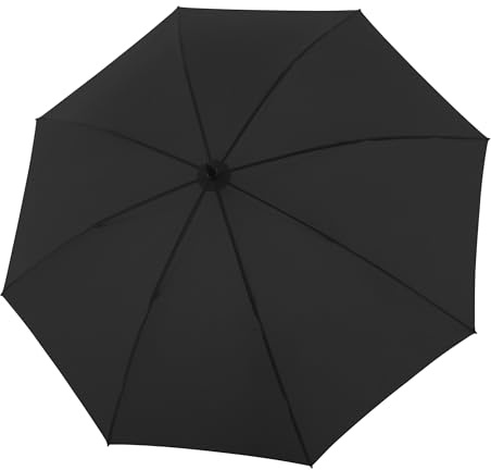 Knirps C.900 Light XXL Large Umbrella in Black I Manual Umbrella Lightweight and Stable I Partner Umbrella with Diameter 122 cm I Windproof up to 100 km/h I Golf Umbrella with Non-Slip Handle