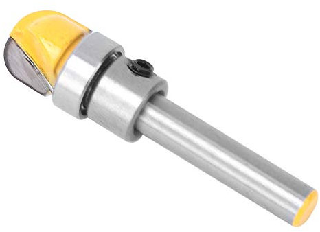 Groove Router Bit, Router Bits For Woodworking 1/4 Shank Ball Round Nose Template Router Bit Woodworking Milling Cutter 1/4*5/8