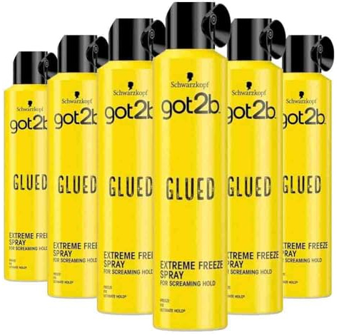 Schwarzkopf got2b Glued Haarspray - 6 stuks - Voordeelverpakking