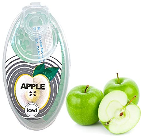 100/200 Capsule Gusti per Sigarette, alla Frutta Aromatiche Perle Esplosive, Fai-da-Te Filtri Filtro al Mentolo Fruttato Misto, Capsule per Sigarette Aromatizzate (Mela verde,200 cápsulas)