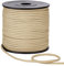 PH PandaHall 54,68 Yards(50m) Geflochtene Nylon Schnur, 3mm Goldene Jalousie Schnur, Ersatz für Windspiele, zum Basteln, für DIY Projekte, Camping, Wandern und Outdoor Aktivitäten