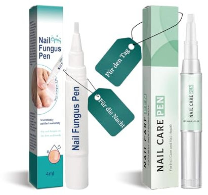 Set di penne per nail care, per la cura delle unghie, per nutrire le unghie, ideale per unghie screpolate e fragili e l'altra penna per unghie spesse scolorite