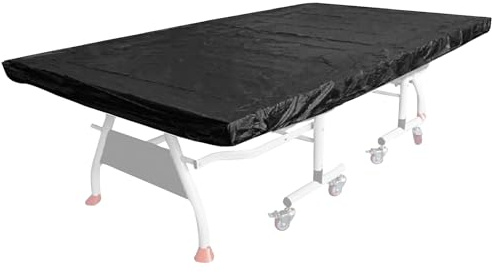 Bordtennisbordsskydd 280 x 150 x 5 cm vattentätt bordtennis skydd 210D oxfordtyg för utomhus och inomhus, UV-skydd och vindtätt