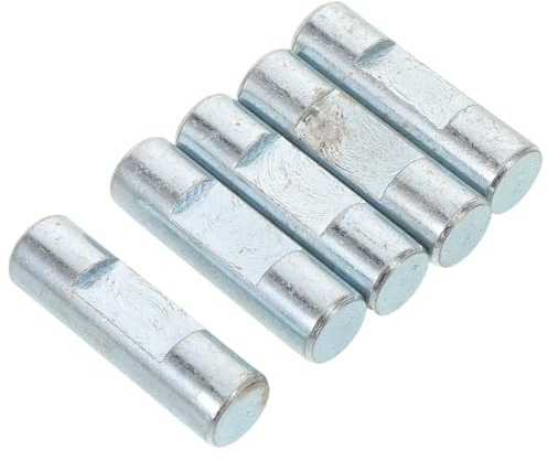 GANAZONO Lot de 5 Goupilles de Pompe pour Cric Hydraulique 3 Tonnes en Acier Inoxydable Accessoires de Verrouillage Robustes pour Noyau de Pompe Pièces de Rechange pour Réparation et
