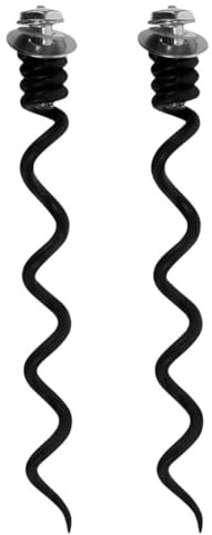 DIYEAH Lot de 2 Embouts Spiralés Métalliques pour Tire-Bouchon Pièces de Rechange en Spirale de Métal Kit D’Ouvre-Bouteille Compatible Vin et Bière Accessoires Pratiques et