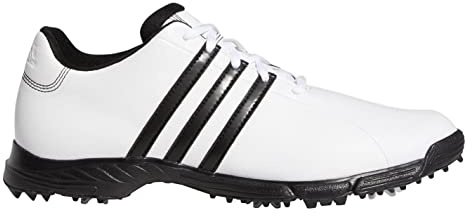adidas Mens Golflite Spiked Golf Shoes White 8 UK