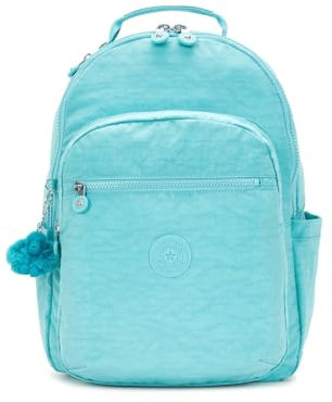 Kipling SEOUL Großer Rucksack, Deepest Aqua (Blau)