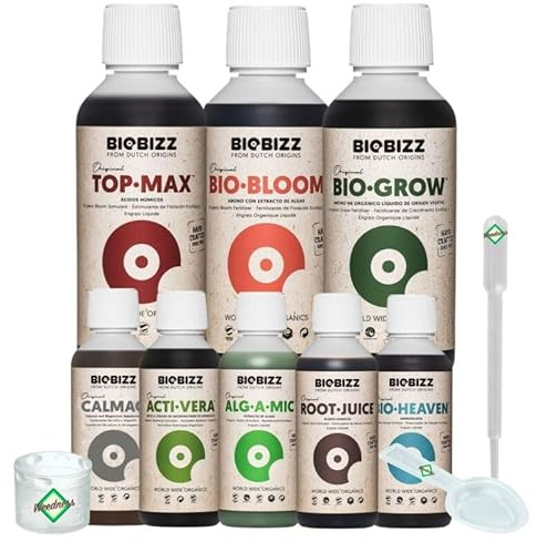 Weedness BioBizz Tripack All-Star BIG – Kit med premium organiska gödningsmedel – Inomhus & utomhus – Maximal prestanda