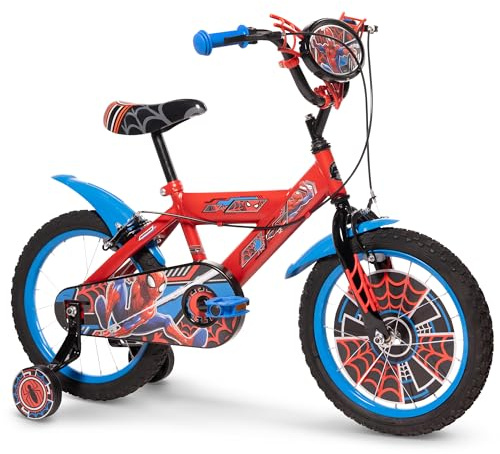 Huffy Spiderman Kinderfahrrad, Rot, M