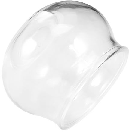 VINTORKY Portacandele in Vetro Copri Lampada Olio Portacandele Tealight in Vetro Centrotavola Per Soggiorno e