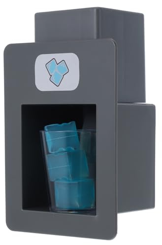ibasenice Máquina de Hielo Infantil de Juguete Juguete de Simulación de Cocina con Cubos de Hielo y Vaso Transparente para Imaginación para Actividades Grupo y Fiestas Infantil Reutilizable