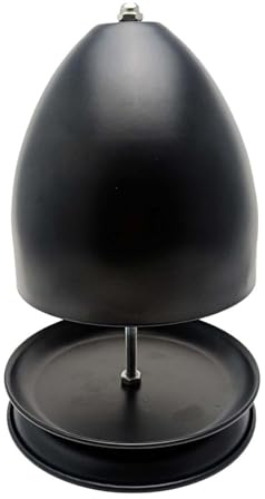 Calentador de té - Calentador de velas de metal de pared, mini horno de mesa, fuente de calor compacta, estructura de hierro resistente con diseño elegante | Calentador de té para interiores, oficinas