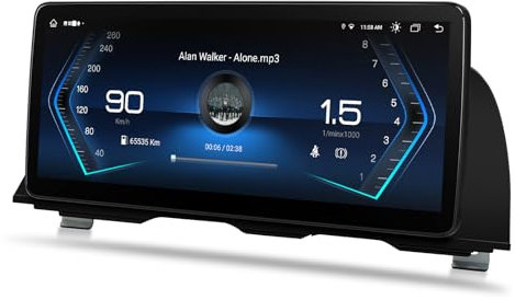 XTRONS 12.3 inch Car Stereo Bluetooth Android Octa Core 4GB+64GB Touch GPS Navigator iDrive System Retained Built-in 4G DSP Car Play Support DAB+ OBD AHD Camera for BMW 5 Series F10/F11 NBT System