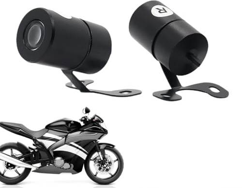 Luci con logo per proiettore per moto,Luce per proiettore per moto, Kit di luci al neon sottoluce da 2 pezzi, di illuminazione ambientale impermeabili per moto, veicoli elettrici