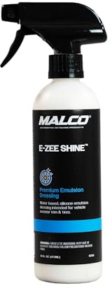 Malco E-ZEE Tire Shine Spray – Premium Emulsion-Style Dressing for All Vehicle Tires/Produces Deep Glossy Shine / 16 oz. (118116)