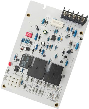 XAGMODSHN Placa de control de hornos con temporizador de ventilador electrónico, placa de circuito para hornos de aceite, mejora la eficiencia de la calefacción, accesorio