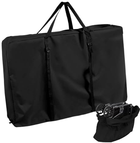 Generico de Transporte para Silla de Ruedas – Impermeable para tumbonas de jardín, portátil antidesgaste para Fiestas, estadios, Playa, Viajes, Caza