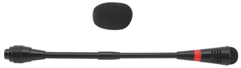 Microphone à Col De Cygne Transmission Sonore Claire 25 Cm Microphone De Podium Idéal Pour Salle De Conférence 4 Trous