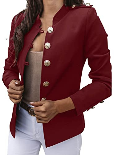 Generisk kavajjacka, långärmad kostymblazer, kavaj, dam, elegant, figursydd, kort med knappar, kostymjacka, vintage, damblazer, festoutfit, arbete, kontor, kontor, kort, blazer, ledig, businessblazer