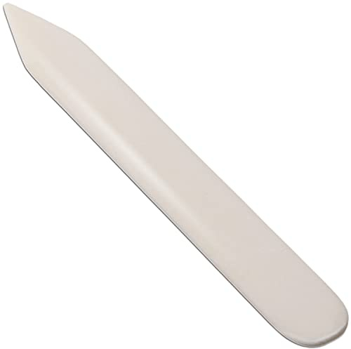 VENCINK Genuine Bone Folder Paper Creaser Crafts Scoring Folding Creasing Paper Crafting Tool Set for DIY Handmade Leather Burnishing Bookbinding Books Cards and Paper Crafts (2 Bone Folder)