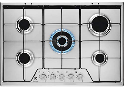 Electrolux - Piano cottura a gas KGS 7534 SX finitura inox da 75cm