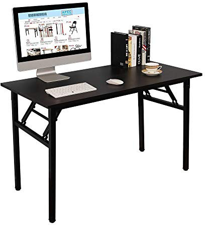 SogesPower Klapptisch Computertisch Tragbare Hochleistungstische für das Home Office, Camping, Workstation Study Desk Konferenztisch für das Home Office, LP-AC5