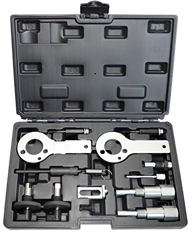 DPTOOL Motore albero a camme bloccaggio cinghia dentata strumento compatibile con Fiat Vauxhall Opel Alfa Saab 1.3 1.9 CDTI 1.6 1.9 2.4 JTD 03-11
