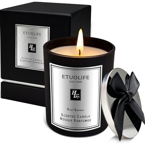 Scented Candle Gifts for Women Men,High-end Luxury Aromatherapy Soy Wax Candle Gift for Home Decor,Candles for Christmas Wedding Valentine's Day Birthday Mother's Day,Promotes Sleep Relieves Stress
