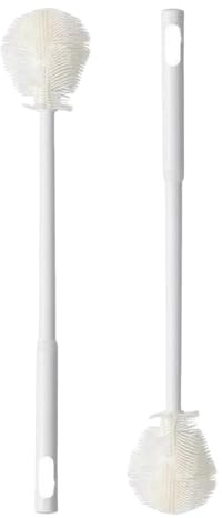 Toe Brush - Premium Silicone Cleaner, Hygiene Brush | Ergonomic Toe Cleaning Bath Brush, Flexible Long Handle Foot Tool for Gentle Skin , Daily Use, Women, Men